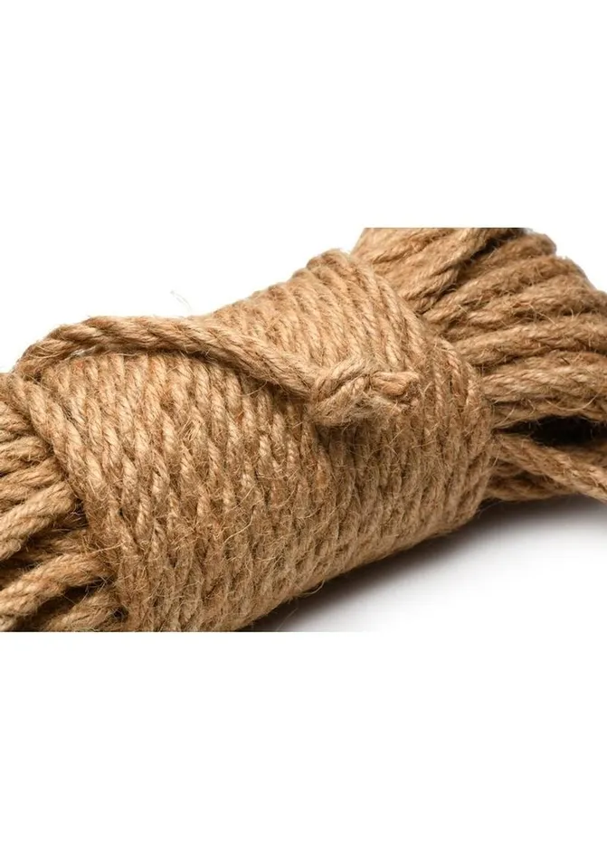Master Series Tied Up Jute Bondage Rope | Couples