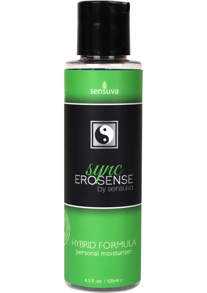 Vibrators | Sensuva Organics Erosense Sync Hybrid Lube 4.2 Oz