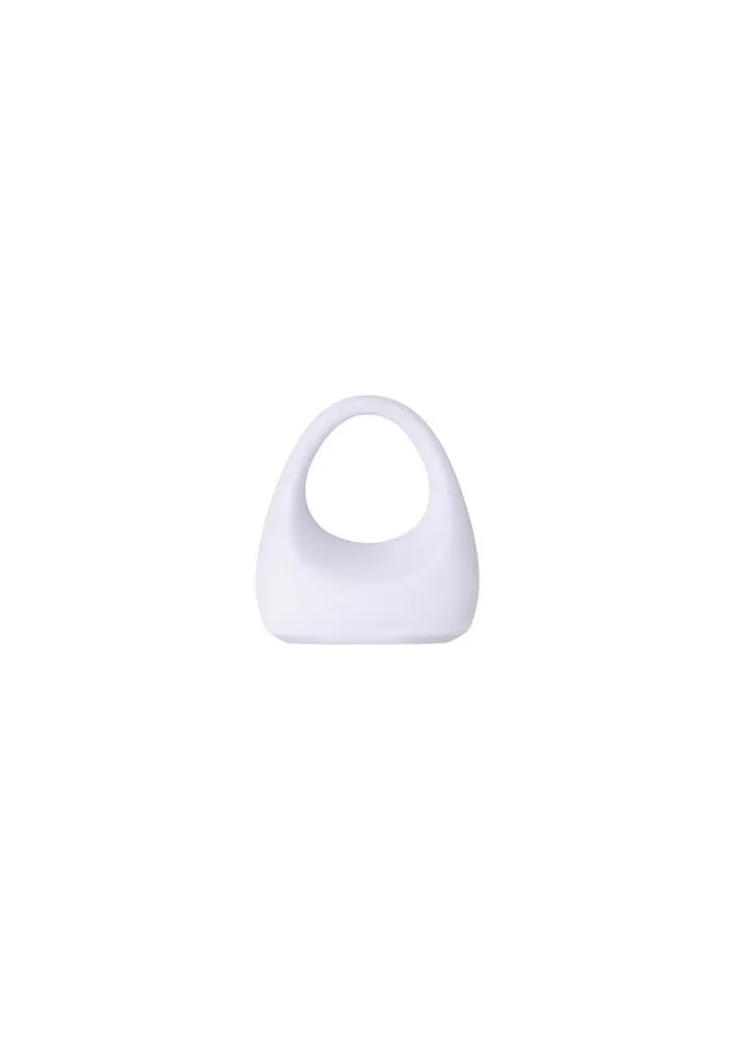 Zero Tolerance Male Sex Toys | Zero Tolerance White Lightning Silicone Vibrating Cock Ring
