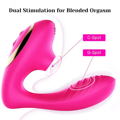 Aimitoy Vibrators | G spot Clitoral Sucking Vibrator Eugene Purple