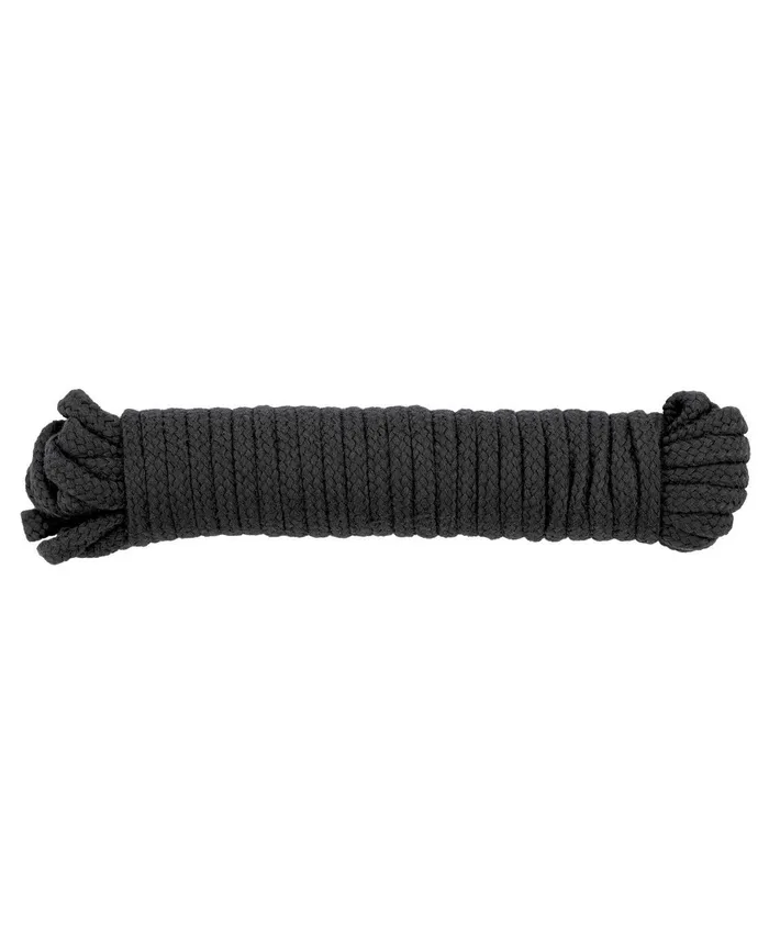 Anal Spartacus Spartacus Bondage Rope 33ft Black