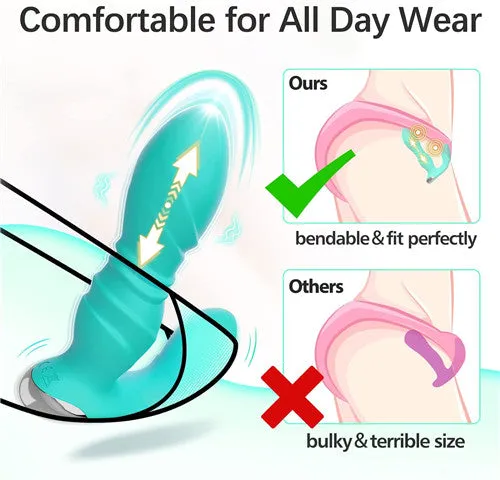 App＆Remote Control Thrusting Vibrator Thrusting Nancee Green | Aimitoy Vibrators