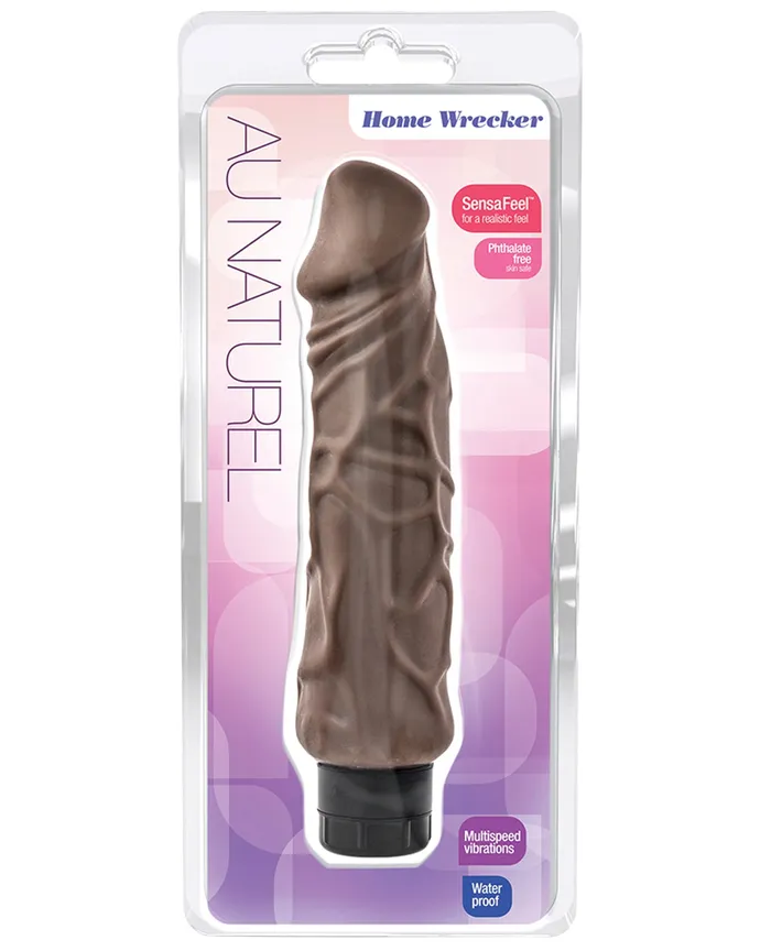 Au Naturel Dildos Blush Au Naturel Home Wrecker Brown