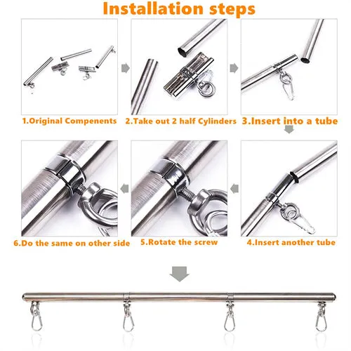 Couples | Aimitoy Restraints with Handcuffs Foot Wrist Cuffs