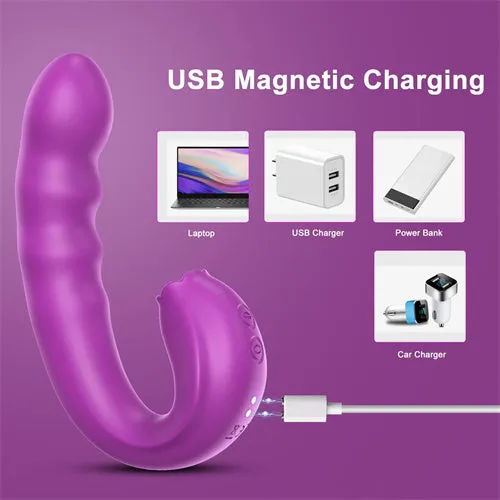 Female Sex Toys | Aimitoy Clitoral Licking Rotating G Spot Vibrator Hillary