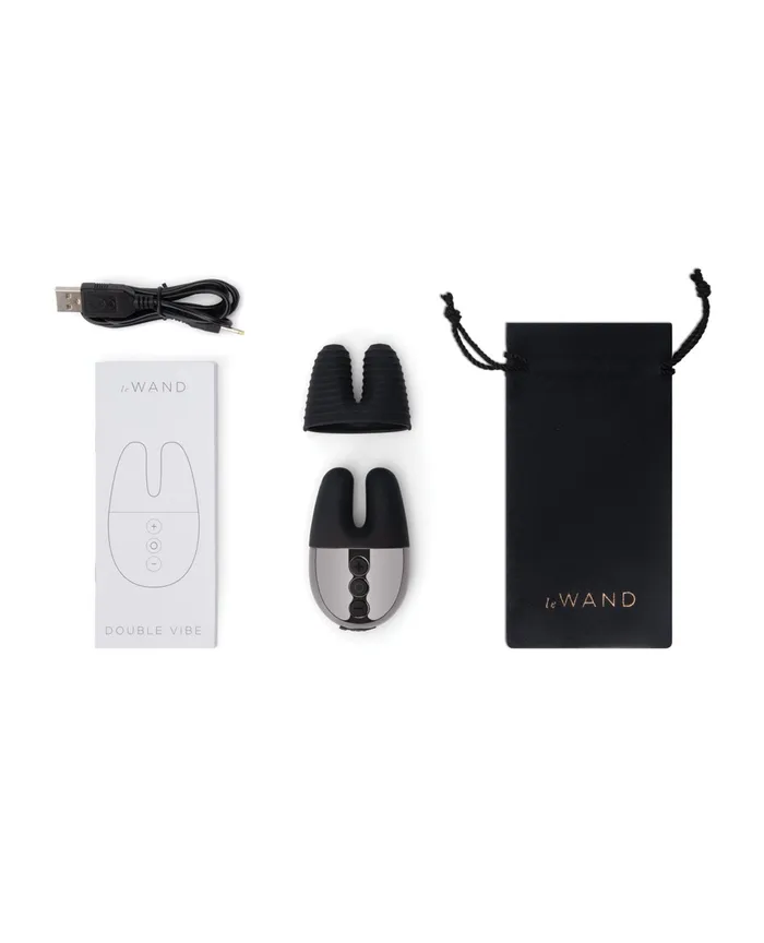 Le Wand Double Vibe - Black | Le Wand Vibrators