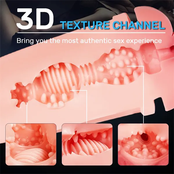 Male Sex Toys | Aimitoy Realistic Pocket Pussy Stroker with Strong Suctions