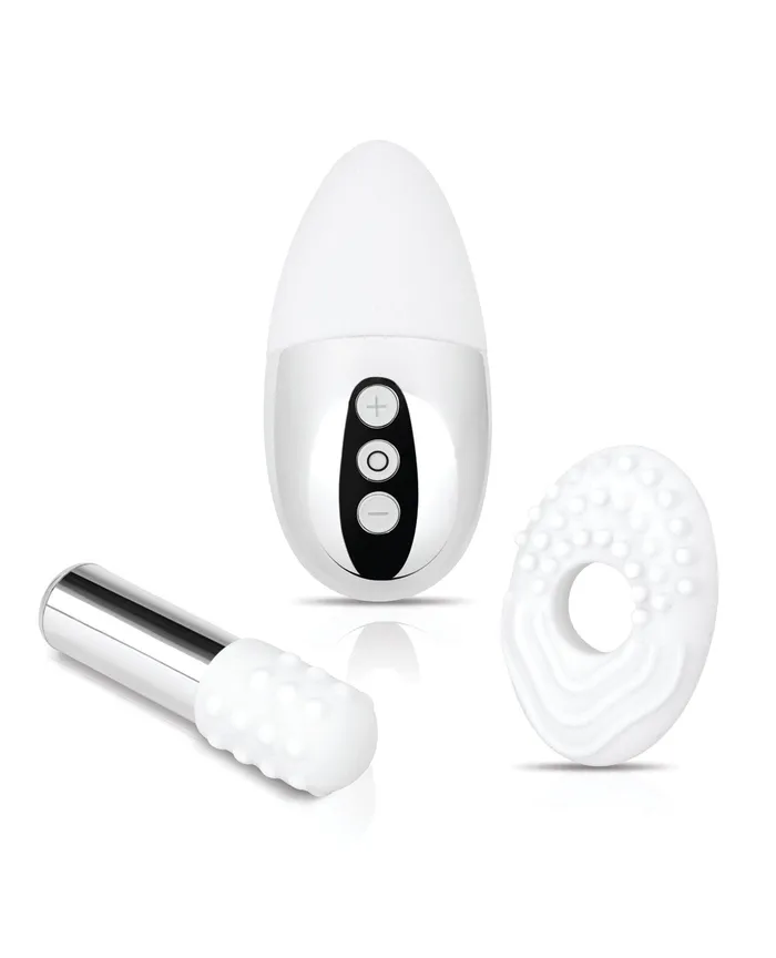 Vibrators | Le Wand Le Wand Little Pleasures 6 pc Kit - Chrome
