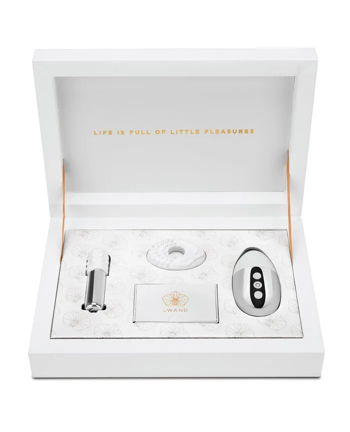 Vibrators | Le Wand Le Wand Little Pleasures 6 pc Kit - Chrome